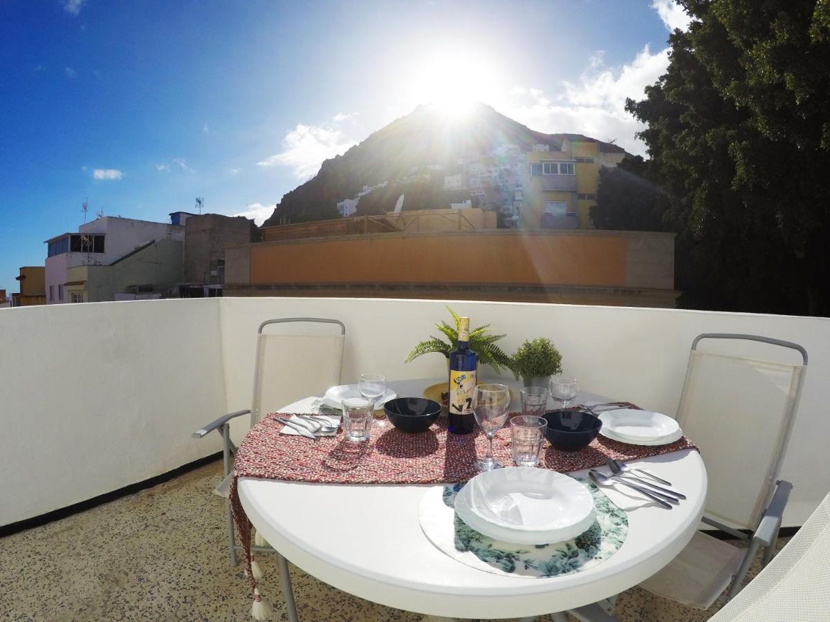 Ferienwohnung Fleitas Penthouse With Terrace San Andrés Exterior foto